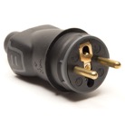 FICHE-MC-LEG - Fiche mâle caoutchouc LEGRAND réf. 504-45 IP 44