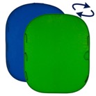 FOND-VB-M-Fond pliant réversible Freestyle LASTOLITE incrustation Vert/Bleu