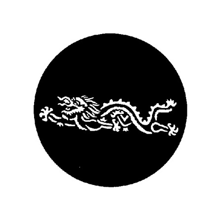 Gobo ROSCO DHA 77558 Chinese dragon - Taille B (86 mm)