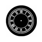 G77920-M-Gobo ROSCO DHA 77920 Clock face - Taille M (65.5 mm)
