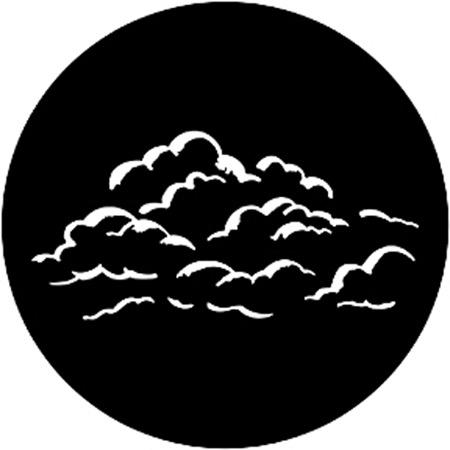 Gobo ROSCO DHA 78170 Cloud outlines - Taille B (86 mm)