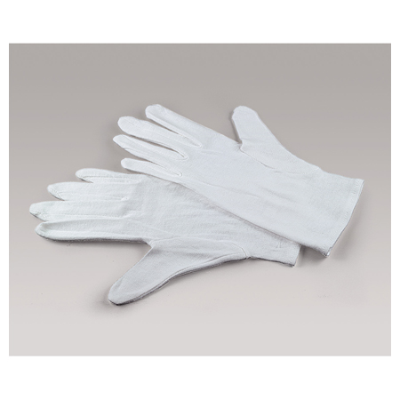 Paire de gants en coton blanc - Taille 12 / L