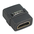 HDHD-D-FF-Adaptateur droit HDMI femelle - HDMI femelle dorée LINDY