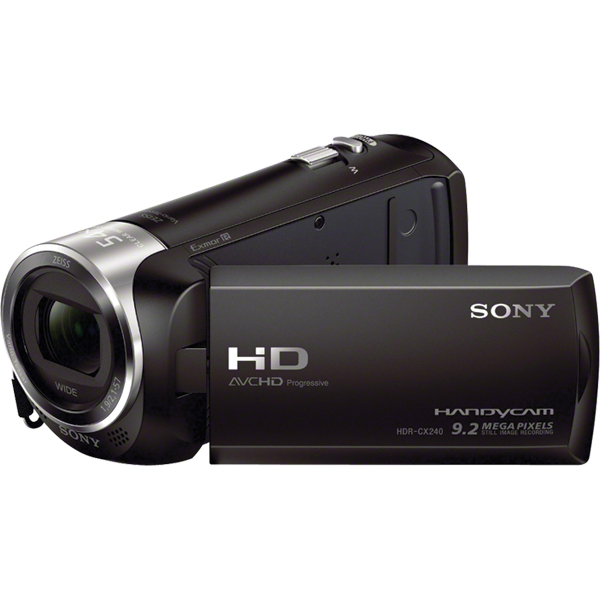 Caméscope AVCHD FULL HD SONY SDHC/SDXCCapteur Exmor R CMOS 1/5,8'' LA BS