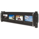 LCV4X4LM-Bandeau VITY 4 écrans LCD 4'' -102mm - entrées analogiques - 19'' - 3U
