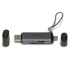 LECT-SDMSD-USBC-Lecteur pour carte mémoire SD et Micro SD - USB 3.1 Type-C et Type-A