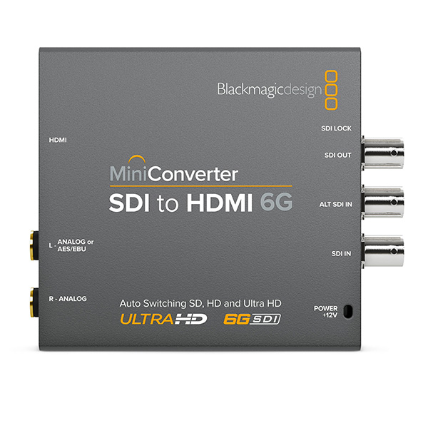 Convertisseur Audio Blackmagic Design – SDI Vers Audio (entrée AES/EBU), Occasion