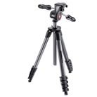 MKCOMPACTADV-BK-Trépied photo complet 5 sections aluminium MANFROTTO Compact Advanced