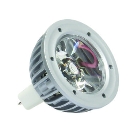 Lampe LED MR16 2,5W 12V GU5.3 3900 à 4500K 30° IRC80 15000H - VELLEMAN