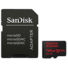 MSDXCEAC-128-Carte mémoire SANDISK Micro SD XC Extreme Action Cam - 128Go