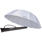 PARAPLUIE-B210-Parapluie réflecteur Blanc satiné WESTCOTT 7' - Diamètre : 210cm