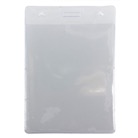 PB4-VERT - Porte-badge position verticale 82 x 120mm (utile: 79 x 100 mm)