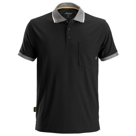 Polo à manches courtes 37.5® Snickers Workwear - Noir - Taille M