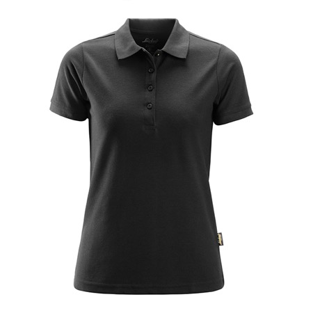 Polo polyester/coton femme Snickers Workwear - Noir - Taille S