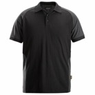 POLO-N-L-Polo polyester/coton Snickers Workwear - Noir/Gris - Taille L