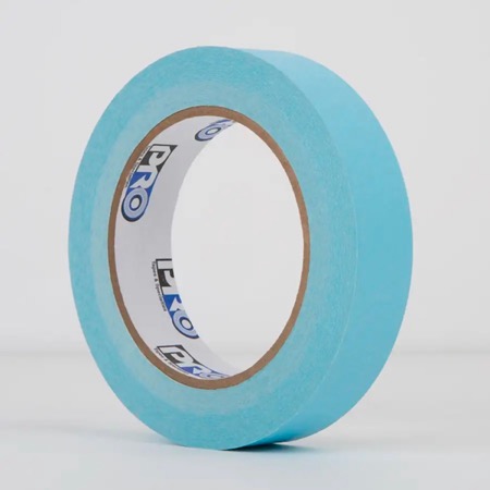Adhésif papier opaque PRO TAPES Pro 46 Crepe Paper Tape - Bleu clair