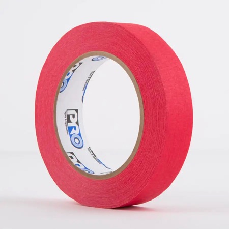 Adhésif papier opaque PRO TAPES Pro 46 Crepe Paper Tape - Rouge