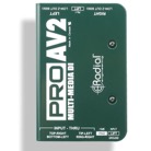 PROAV2-Boîte de direct passive multi-medias 2 canaux RADIAL