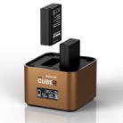 PROCUBE-OLYMPUS-Chargeur de batterie pour boitier reflex ou caméscope Olympus