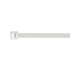 QT200RE-Lot de colliers de serrage réutilisables - transparent - 4,8 x 200mm