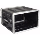 RACKABS-6U - Rack standard ABS SHOWGEAR Double Door Case - 6U - 19'' - Noir 