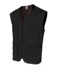 REPORTER-L-Gilet reporter multipoches Vellila  - Noir - Taille L