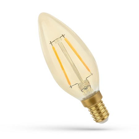 Lampe LED flamme 5W E14 2700K IRC80 500lm 17000H - SPECTRUM LED