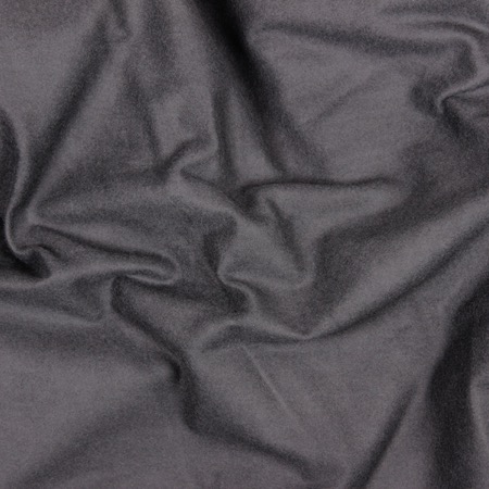 Rideau confectionné borgnol coton M1 300 g/m2 noir 294l x 050 Hcm