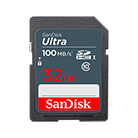 SDHCU-32-Carte mémoire SANDISK SD HC Ultra - 32Go - 80Mb/s