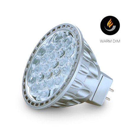 Lampe LED MR16 7,5W 12V GU5.3 1800 à 3000K 25° IRC95 35000H - SORAA