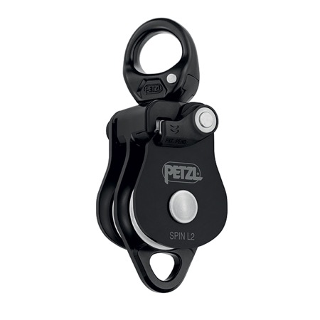 Poulie Double Petzl P65a Prusik – 8100 Lbs, Or/noir – Neuve, Sans Boîte