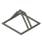 SUPPORT-POLY50-Support de sol dhaute qualité en acier pour panneau de polystyrène