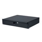 TIROIR-2U - Tiroir rackable standard en acier renforcé avec serrure PENN 19'' 2U 