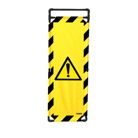 TRAVO180-TO-DAN-Toile ''Danger'' pour barrière paravent en PVC TRAVO 180 VISO