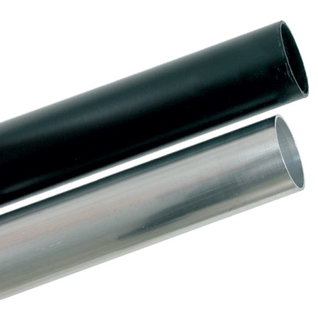 Tube aluminium noir 3m Ø 50mm (épaisseur 2 mm)