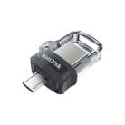USB-DUAL-128-Lecteur Flash - Clef USB SANDISK Ultra m3.0 USB 3.0 128Go