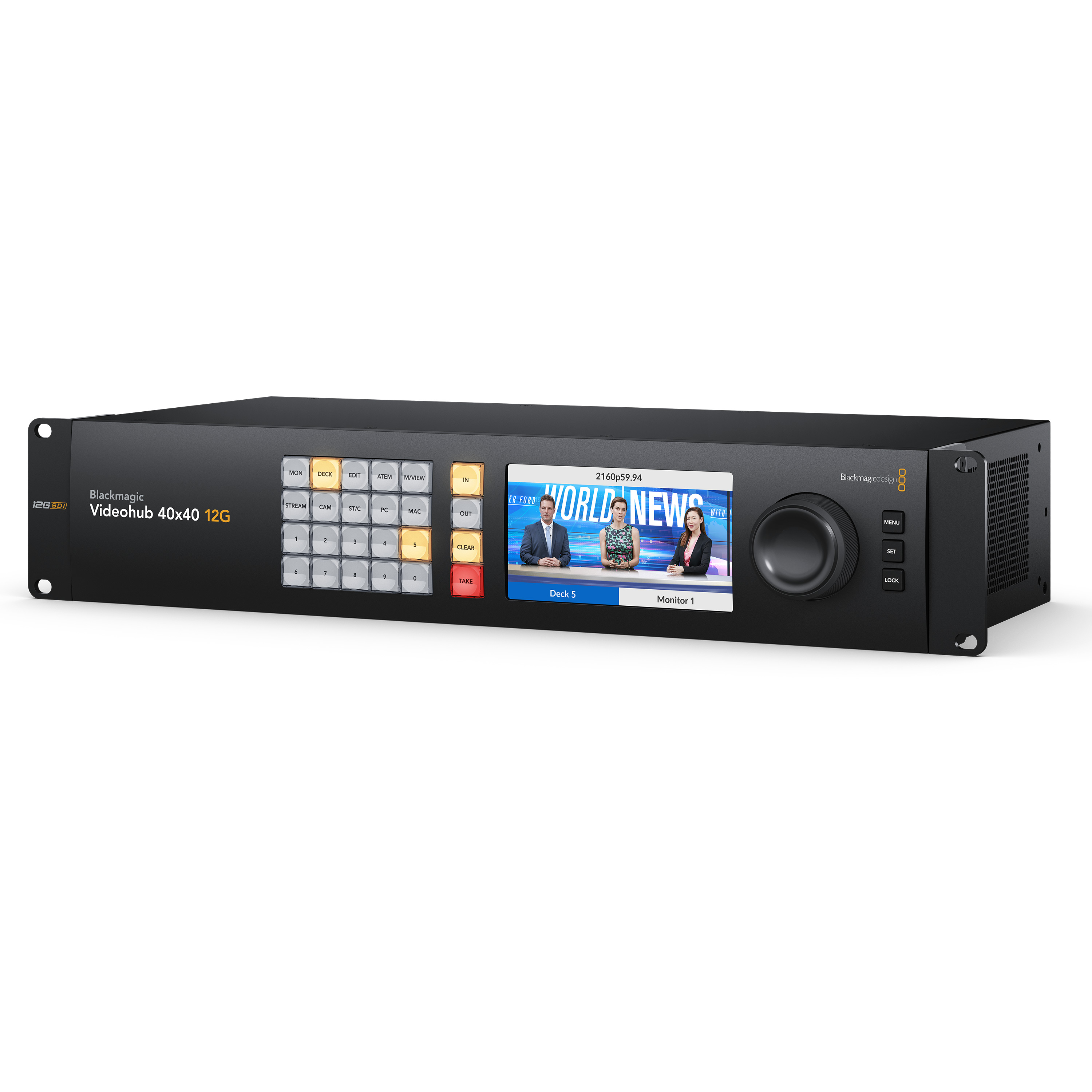 Grille de commutation SDI Blackmagic Design Smart Videohub 40x40 LA BS