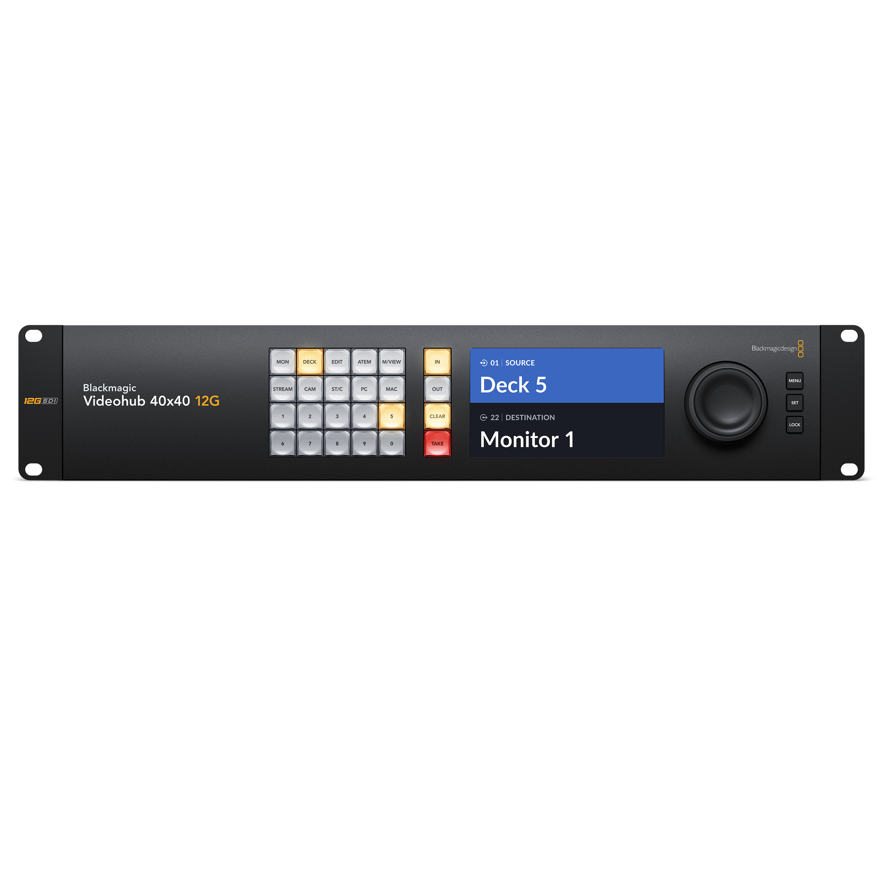 Grille de commutation SDI Blackmagic Design Smart Videohub 40x40 LA BS