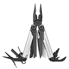 WAVEPLUS-BS-Pince multifonctions 18 outils LEATHERMAN Wave + Black & Silver
