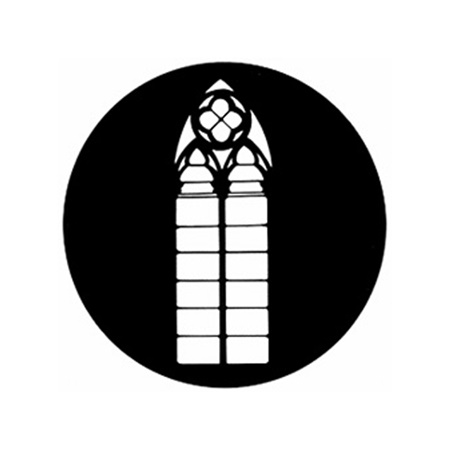 Gobo GAM 202 Church window - Taille A (100 mm)