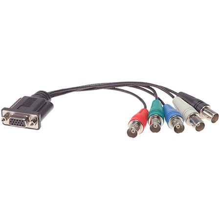Adaptateur D-SUB HD 15 pôles femelle - RGBHV en BNC femelle
