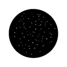 Gobo GAM 231 Realistic stars - Taille A (100 mm)