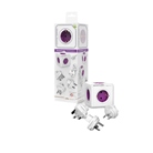 Prise de Voyage Multifonctionnelle PowerCube Rewirable
