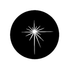 Gobo GAM 245 Evening star - Taille A (100 mm)