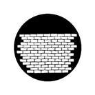 Gobo GAM 247 Brick wall - Taille M (66 mm)