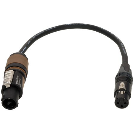 Cordon adaptateur HP speakON - XLR femelle KLOTZ SAL2F-X3F - 30cm