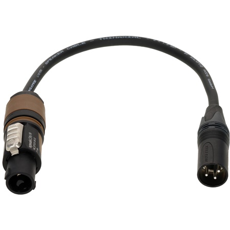 Cordon adaptateur HP speakON - XLR mâle KLOTZ SAL2F-X3M - 30cm