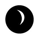 Gobo GAM 250 Crescent moon - Taille M (66 mm)