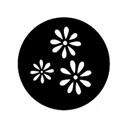 Gobo GAM 258 Daisy pattern - Taille M (66 mm)