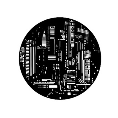 Gobo GAM 261 City lights - Taille A (100 mm)